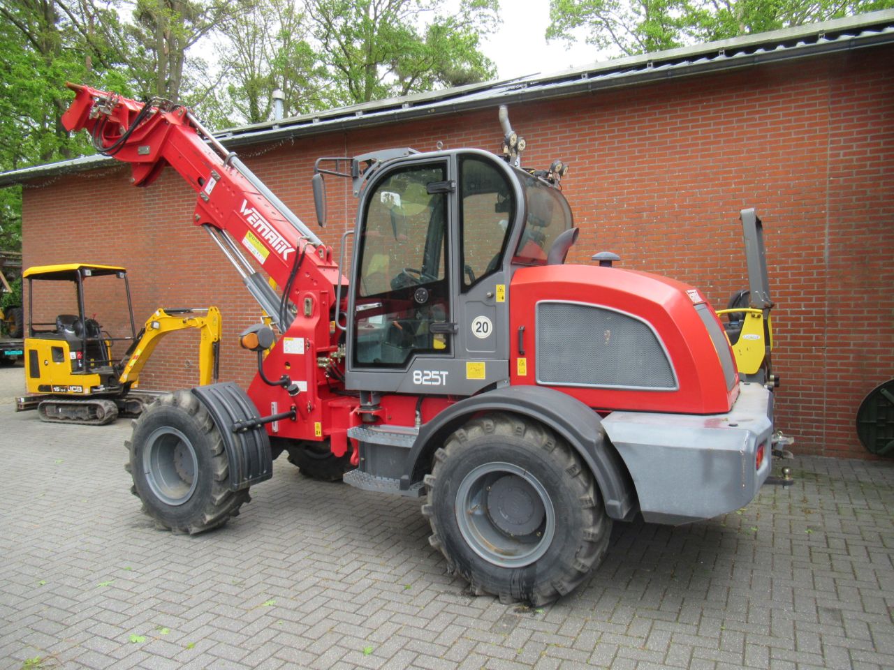 Wematik 825t loader met uitschuifmast