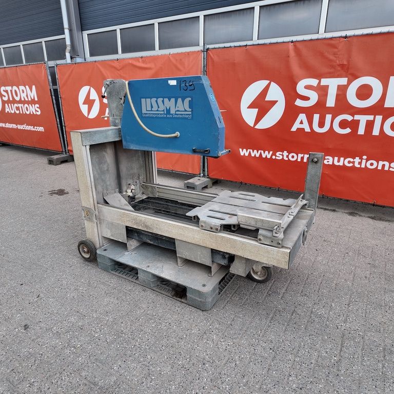 Lissmac tegelzaagmachine metselwerkzaag