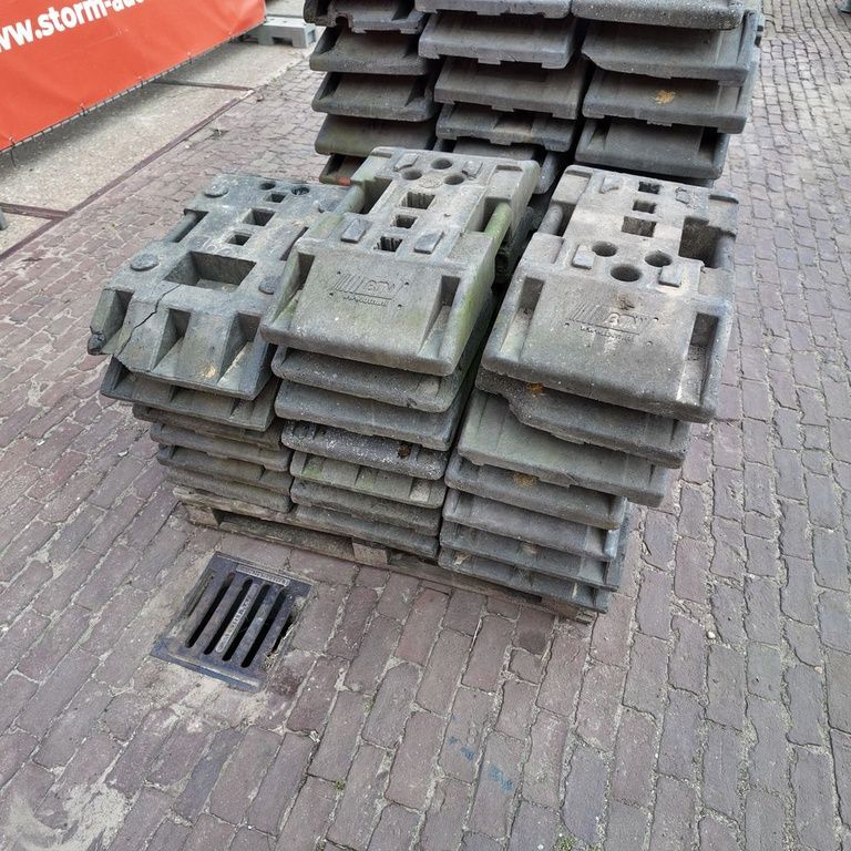 Verkeersbord voeten