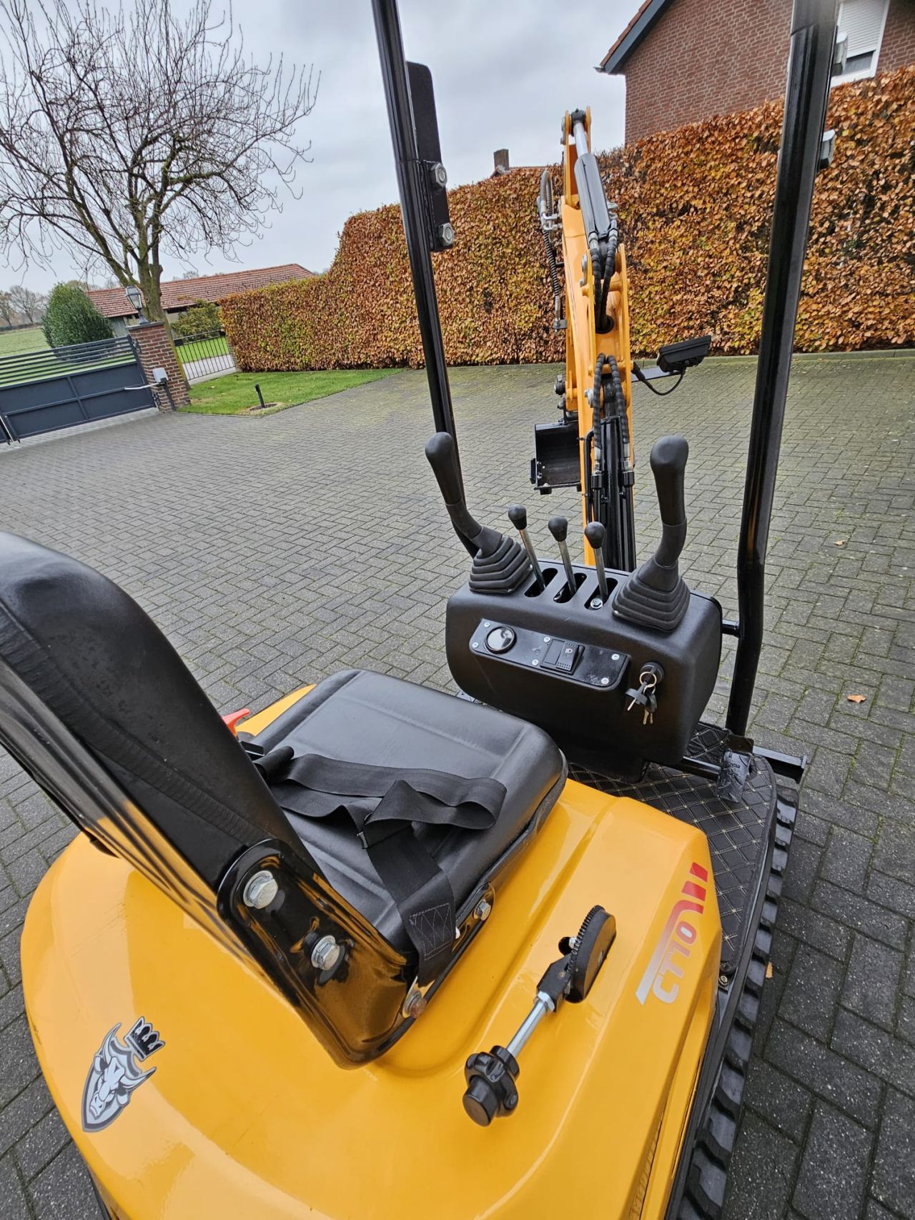 Minigraafmachine Kingway CARTER 3 bakken 3j GARANTIE 84cm breed