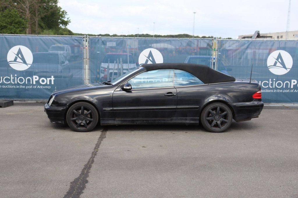 Mercedes-Benz CLK 200 Cabriolet, Benzin, 500 PS, Baujahr 2003 (Margin)