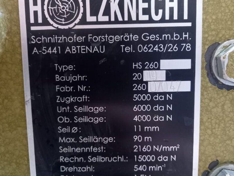 Holzknecht HS 260