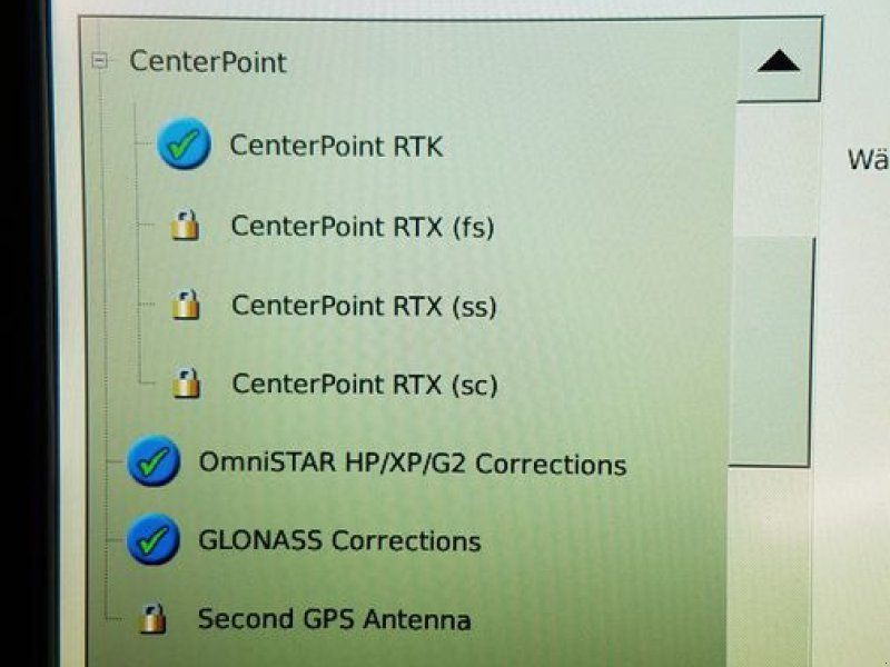 Trimble FMX/FM1000-RTK+Glonass-Autopilot