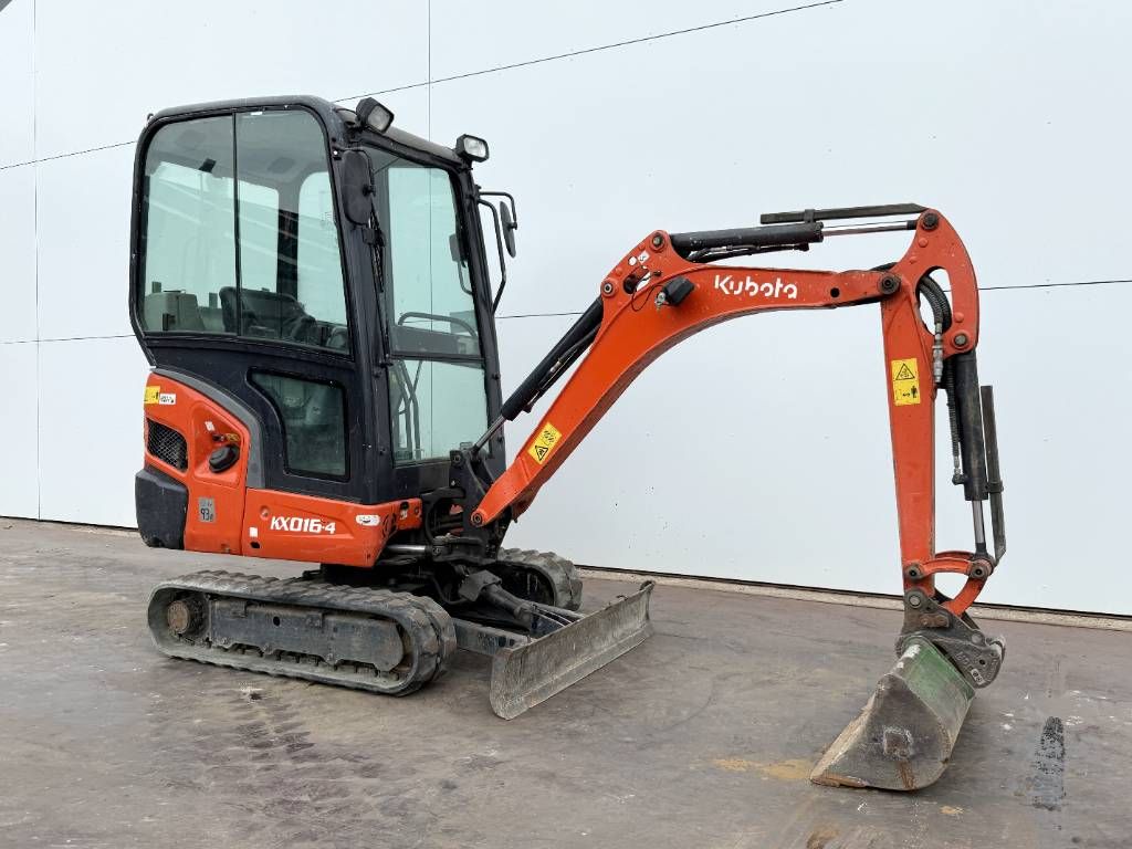 Kubota KX016-4 - Hammer Lines / Quick Coupler