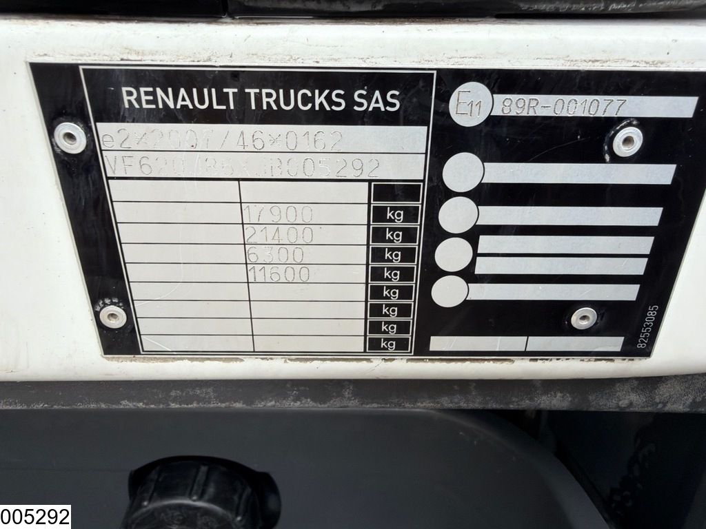 Renault D 16 280 EURO 6, Carrier, Meat, Viande, Carne