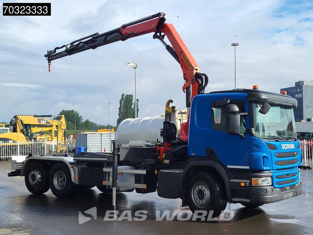 Scania P P360 6X2 PK17.001 SLD Crane Hook Lift+Steering Axle Euro 6
