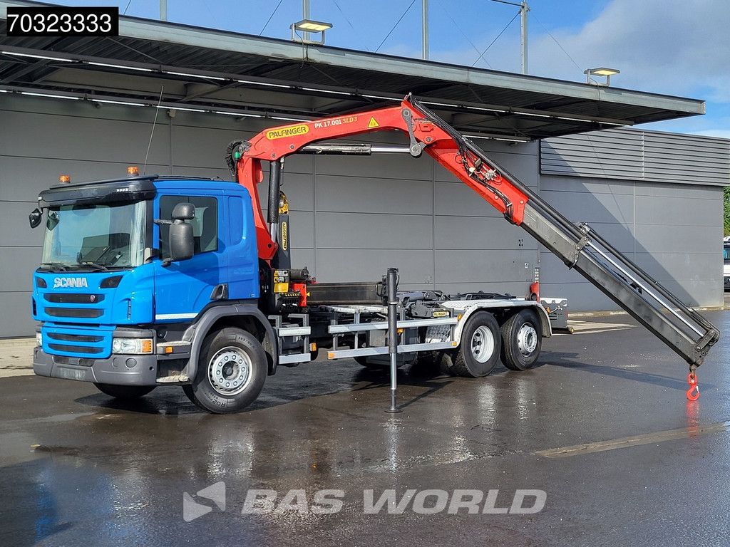 Scania P P360 6X2 PK17.001 SLD Crane Hook Lift+Steering Axle Euro 6