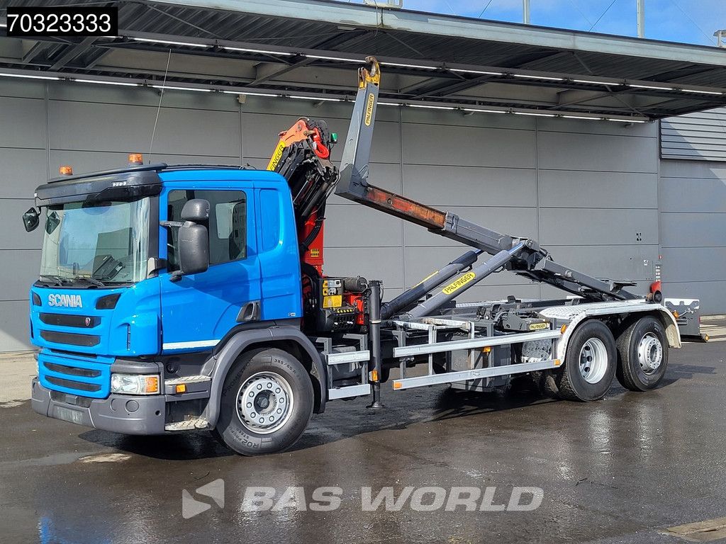 Scania P P360 6X2 PK17.001 SLD Crane Hook Lift+Steering Axle Euro 6