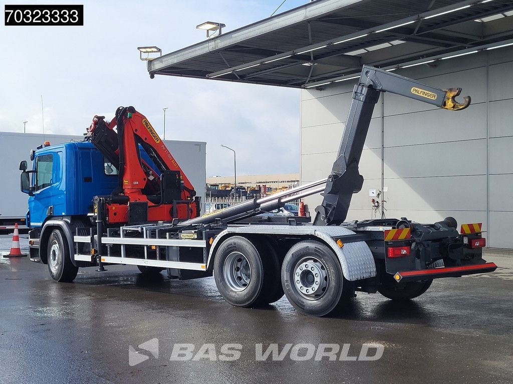 Scania P P360 6X2 PK17.001 SLD Crane Hook Lift+Steering Axle Euro 6