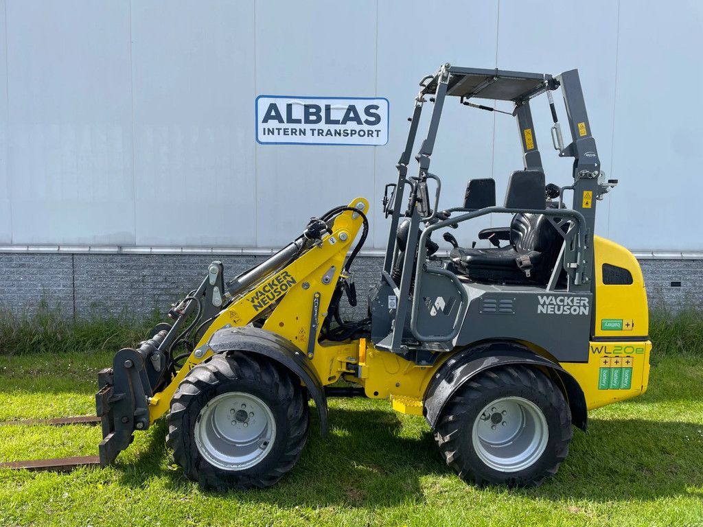 WACKER NEUSON WL20 / weideman 1160 E hoftrac