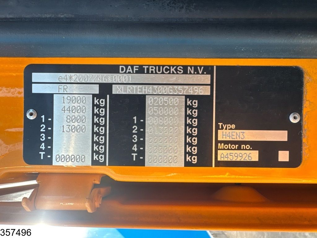 DAF XF 480 EURO 6d, ACC, Retarder