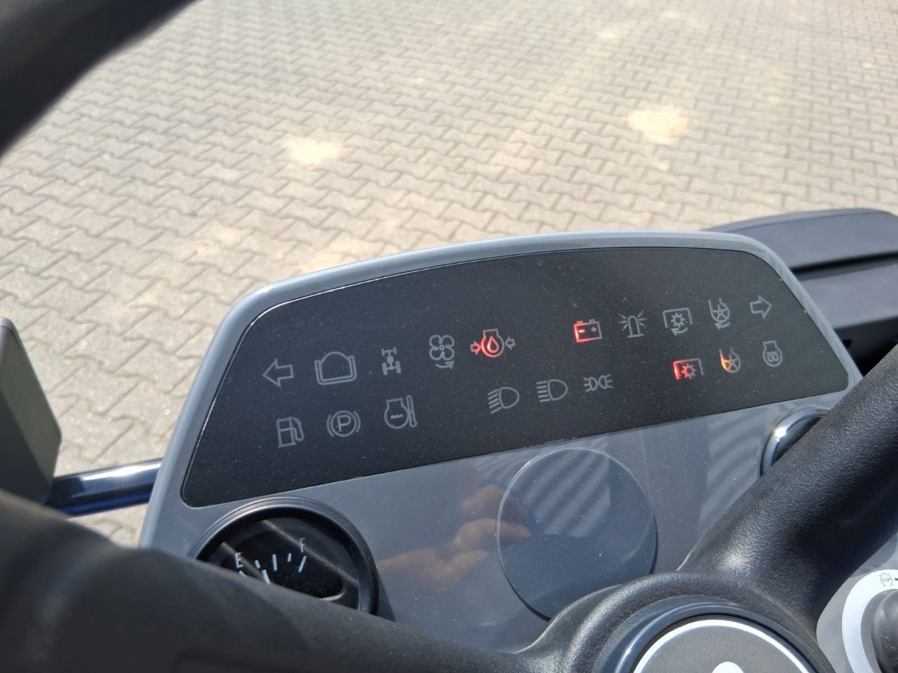ISEKI SF 225 frontmaaier met opvangbak