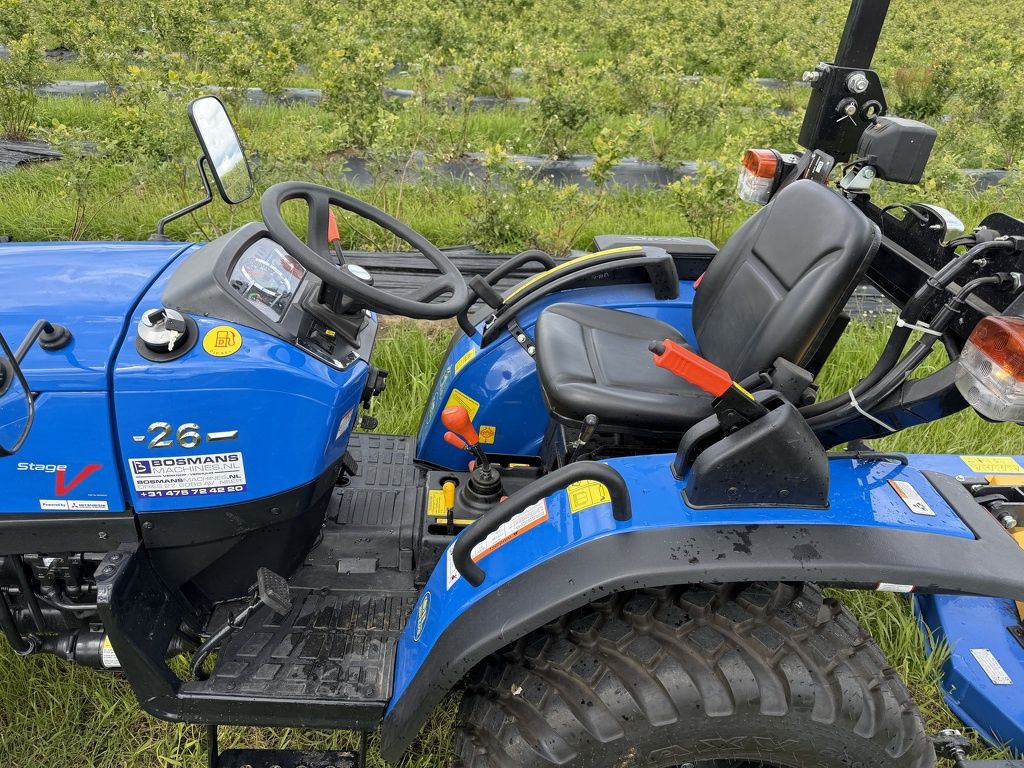 Solis 26 4WD 25 PK minitractor 2026 - 60 uur DEMO