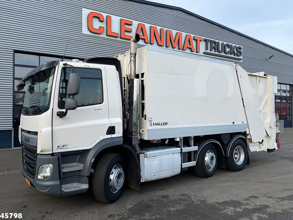 DAF FAG CF 290 Euro 6 Haller 22m³ Just 157.766 km!
