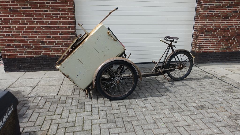 Gazelle nostalgische bakfiets