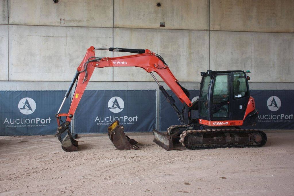 Rupsgraafmachine Kubota KX080-4a Diesel 2019