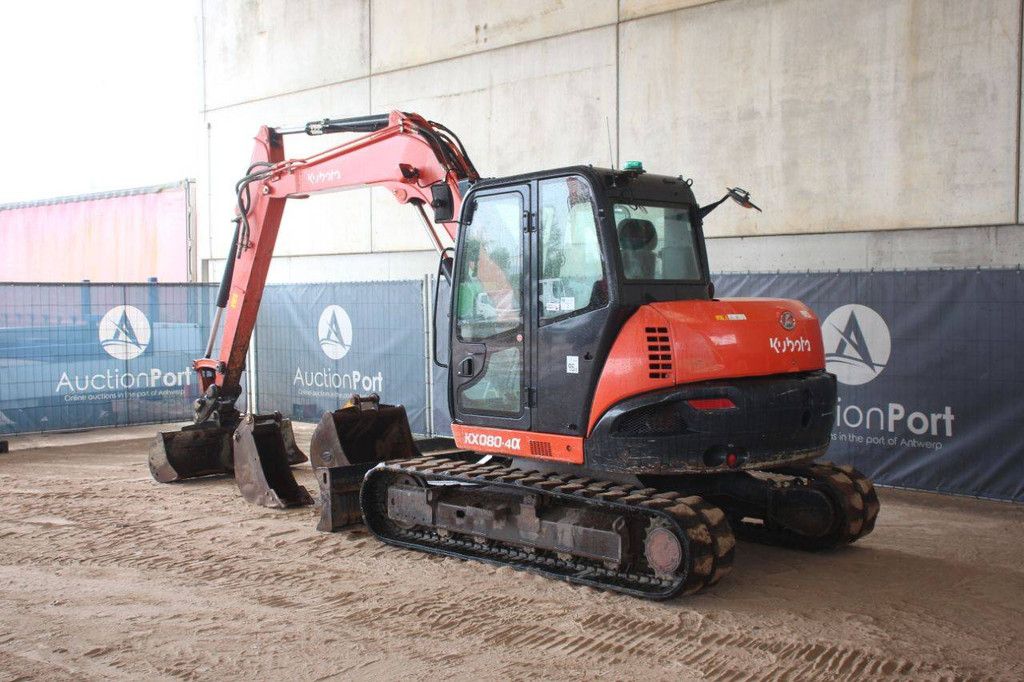 Rupsgraafmachine Kubota KX080-4a Diesel 2019