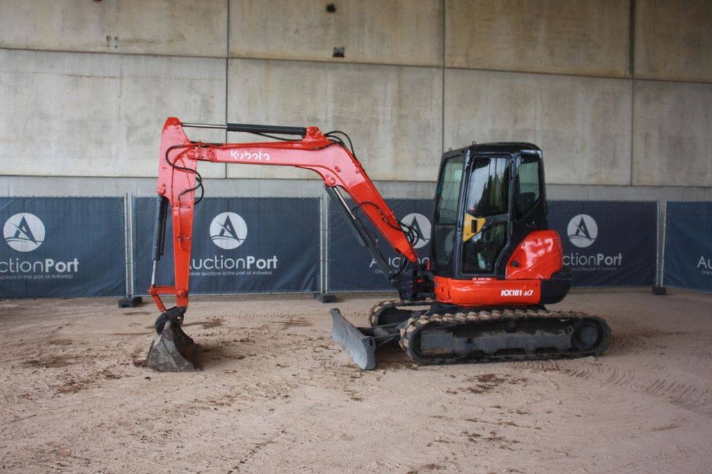 Rupsgraafmachine Kubota KX161-3SZ Diesel 2012