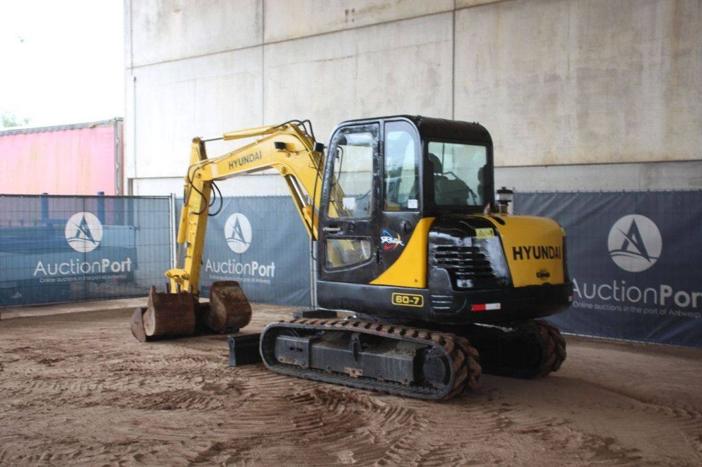 Hyundai R60-7 Diesel Crawler Excavator 2011