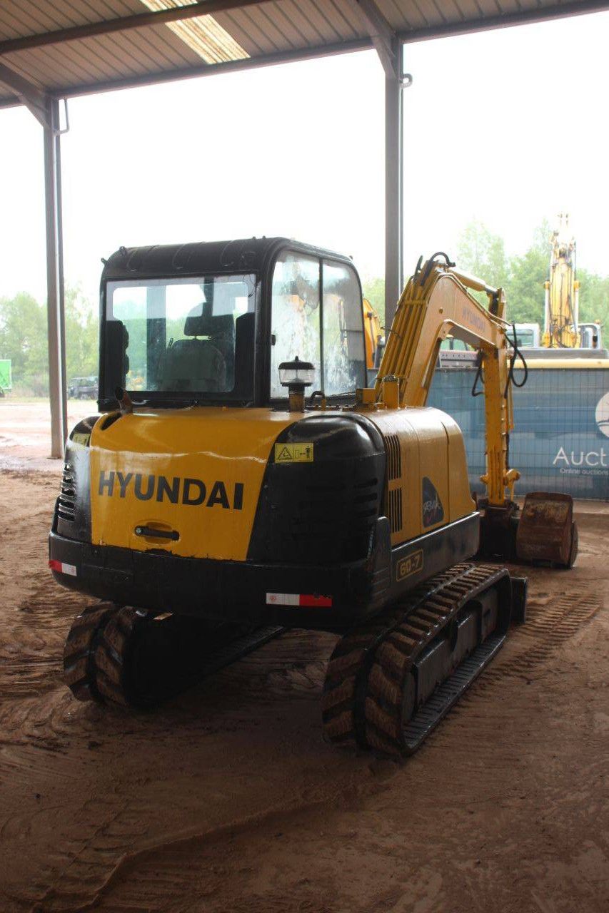 Hyundai R60-7 Diesel Crawler Excavator 2011