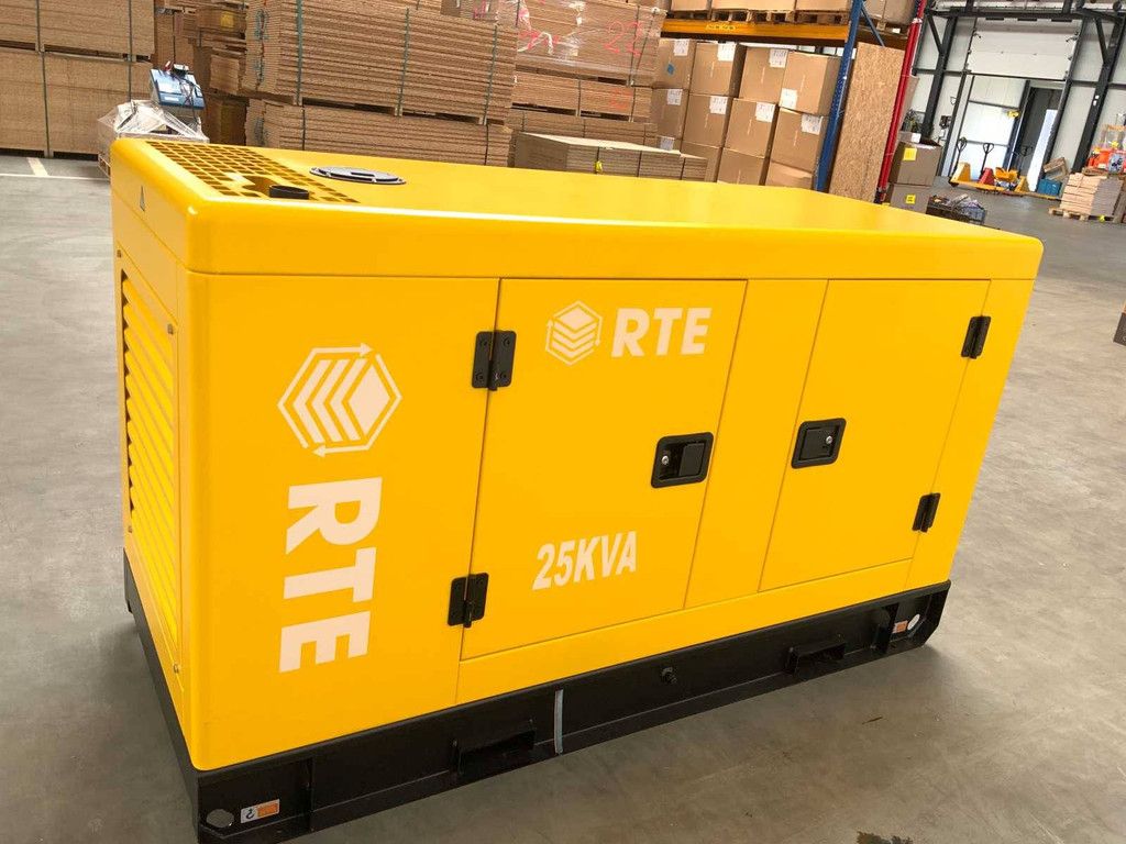 Generator RTE 7423 Diesel 2025 25 KVA 2025 Nieuw