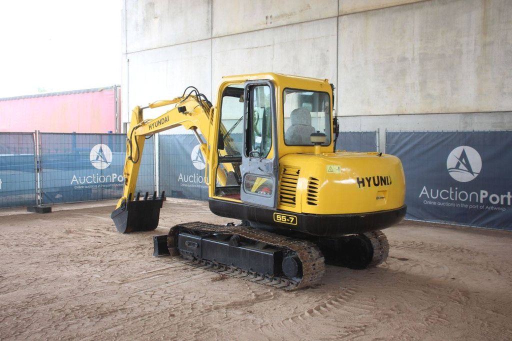 Hyundai R55-7 Diesel-Raupenbagger 2011