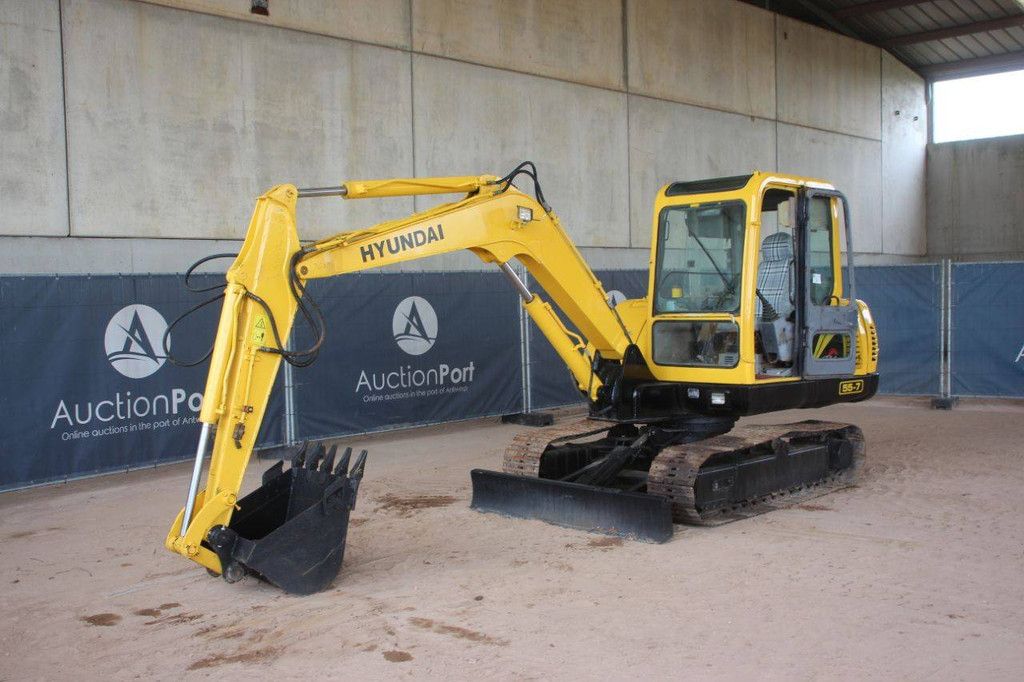 Hyundai R55-7 Diesel-Raupenbagger 2011
