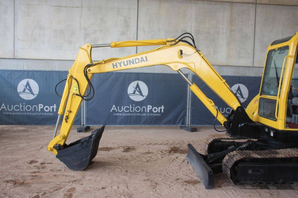 Hyundai R55-7 Diesel-Raupenbagger 2011