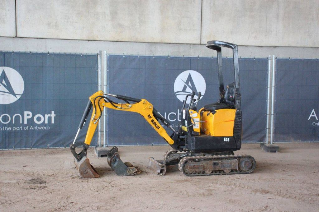 Mini excavator Bobcat E08 Diesel 7.4kW