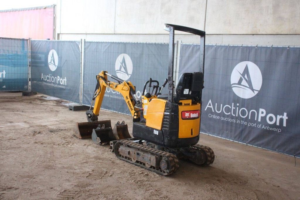 Mini excavator Bobcat E08 Diesel 7.4kW