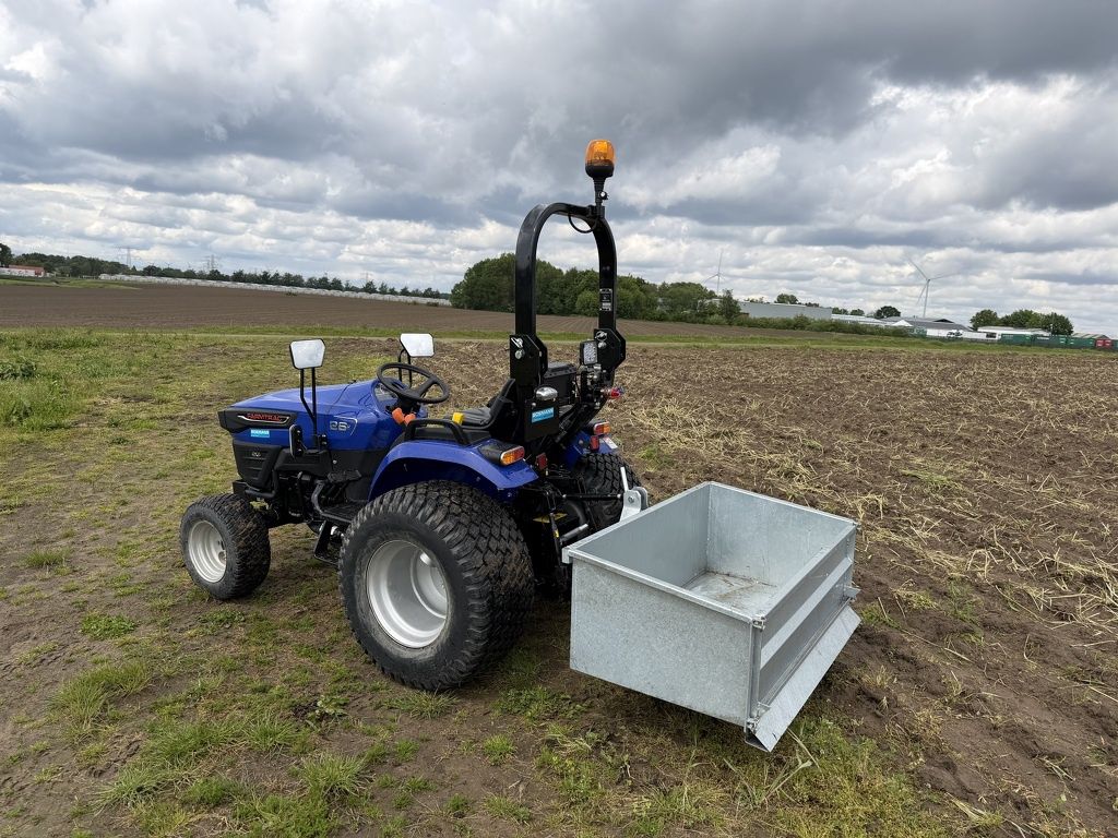 Farmtrac FT26 HST minitractor DEMO 2026 38 uur incl grondbak