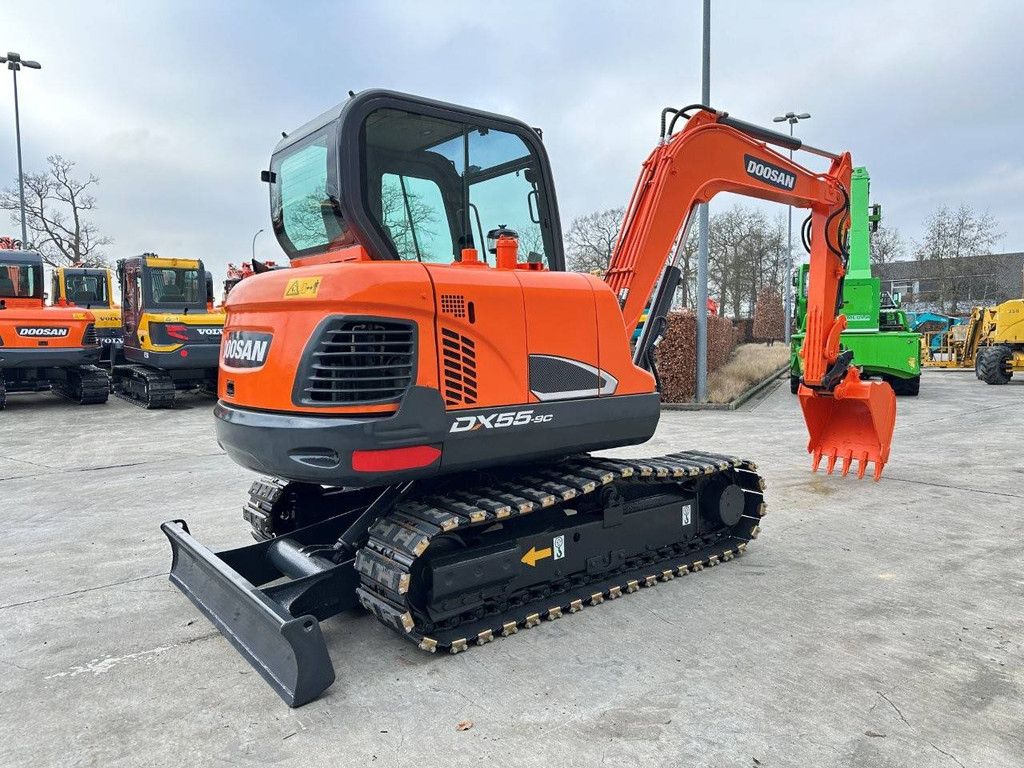 Doosan DX55-9C Raupenbagger, Diesel, 36,2 kW, Baujahr 2018