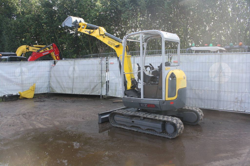 Wacker Neuson EZ28 Crawler Excavator Diesel 15.2kW 2015