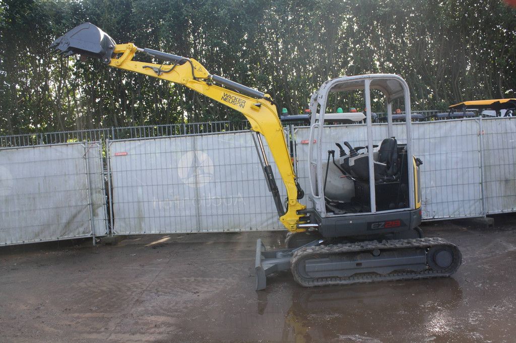 Wacker Neuson EZ28 Crawler Excavator Diesel 15.2kW 2015