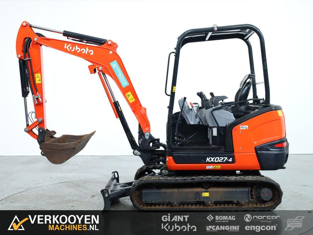 2023 Kubota KX027-4 Hi Spec Canopy VV1513