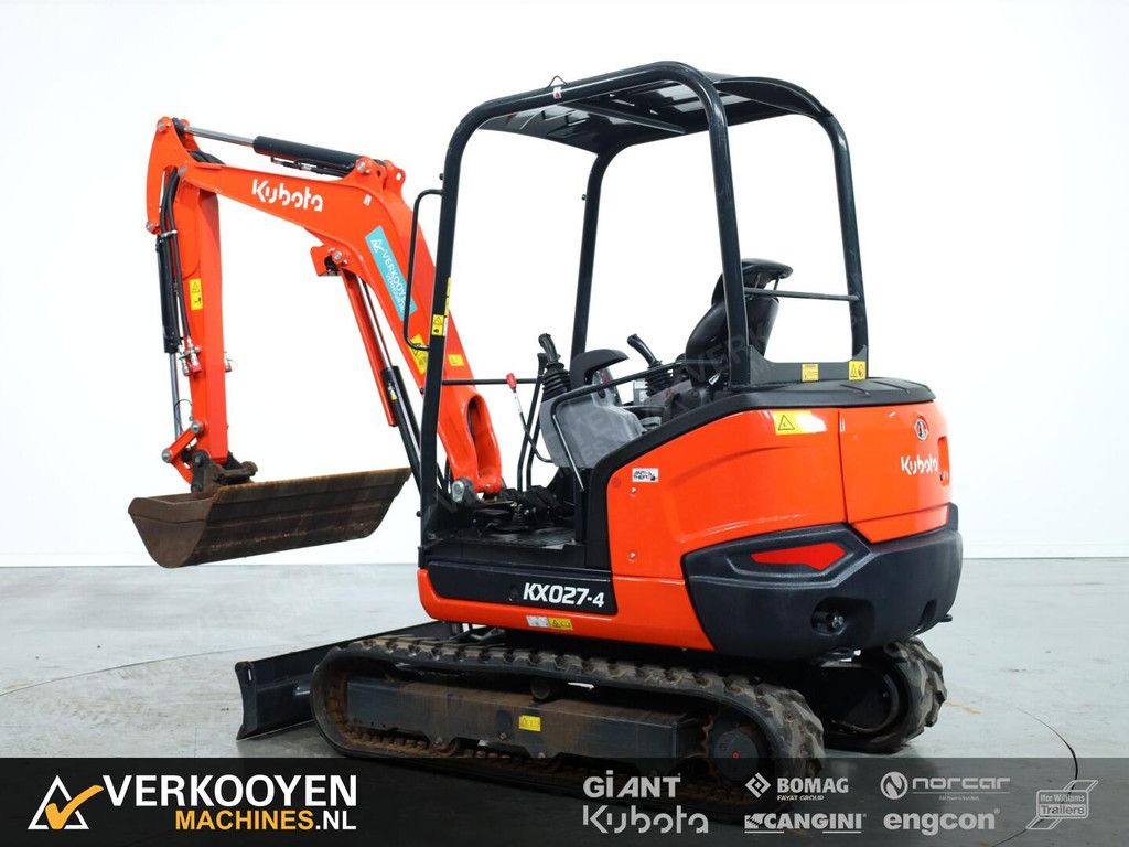 2023 Kubota KX027-4 Hi Spec Canopy VV1513