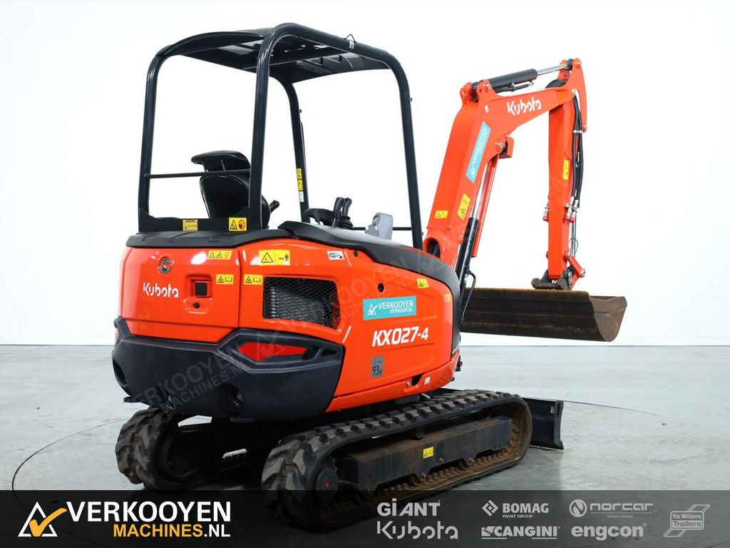 2023 Kubota KX027-4 Hi Spec Canopy VV1513