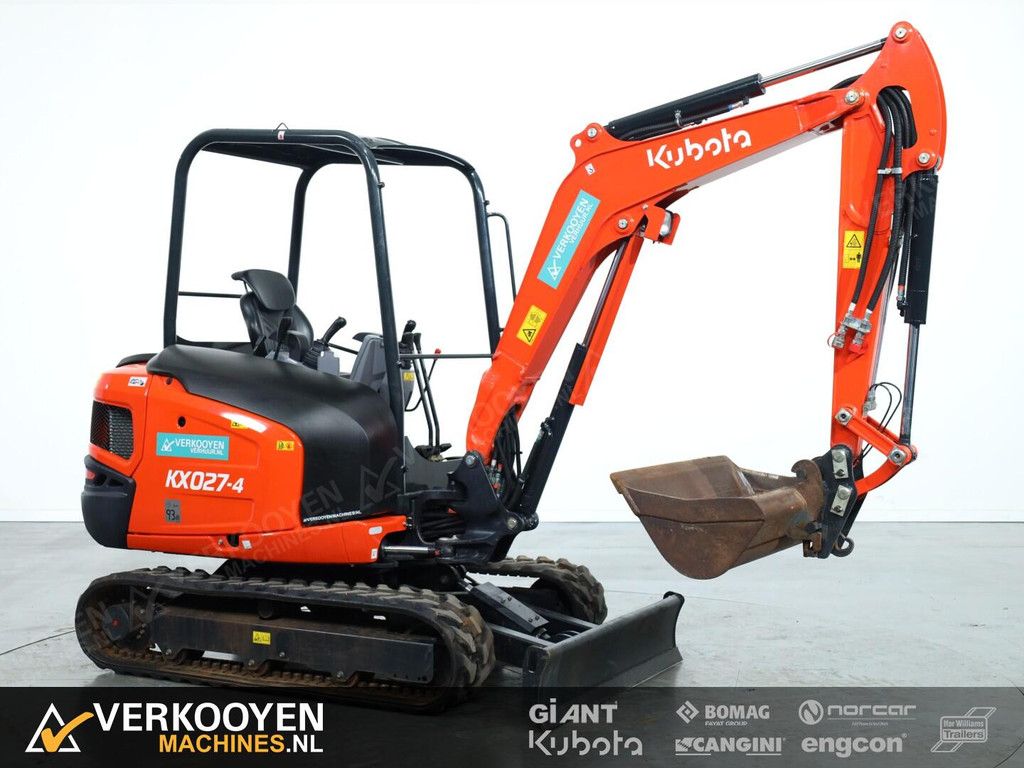 2023 Kubota KX027-4 Hi Spec Canopy VV1513