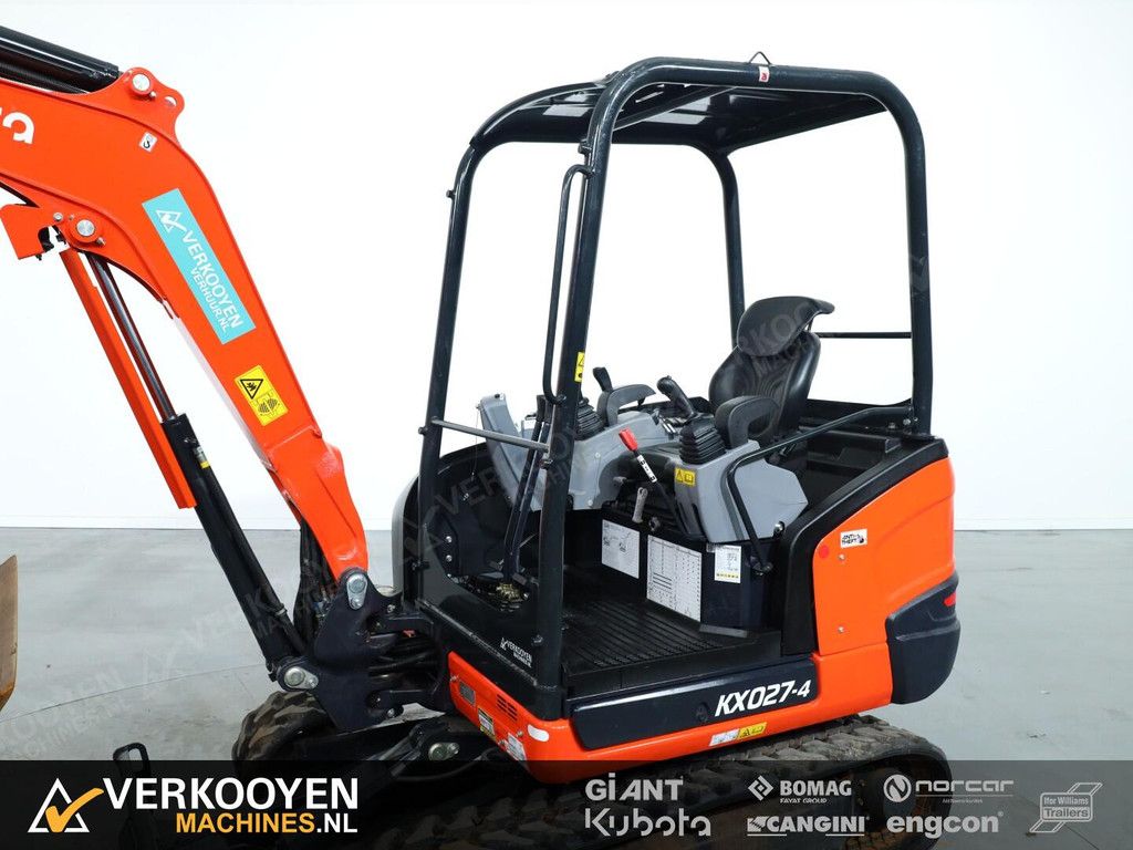 2023 Kubota KX027-4 Hi Spec Canopy VV1513