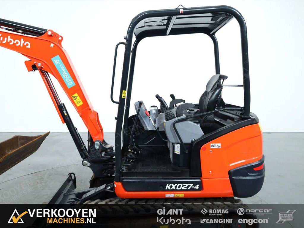 2023 Kubota KX027-4 Hi Spec Canopy VV1513