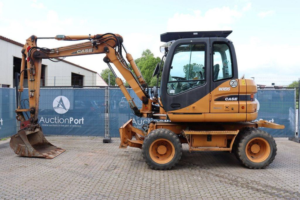 Radbagger Case WX95 Diesel 74kW 2012
