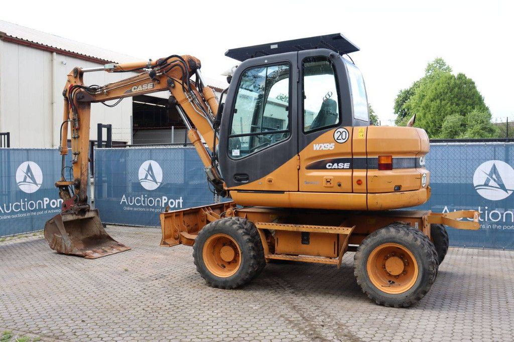 Radbagger Case WX95 Diesel 74kW 2012