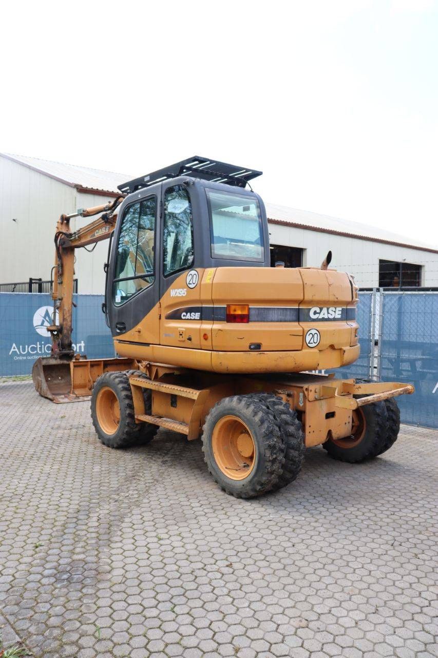 Radbagger Case WX95 Diesel 74kW 2012