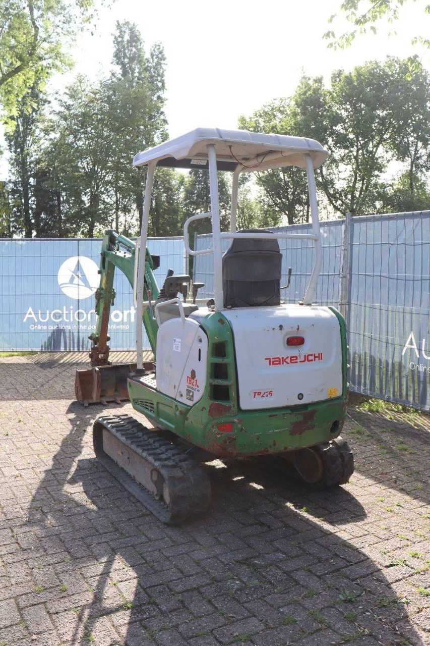 Mini excavator Takeuchi TB216 Diesel 11.5kW 2017