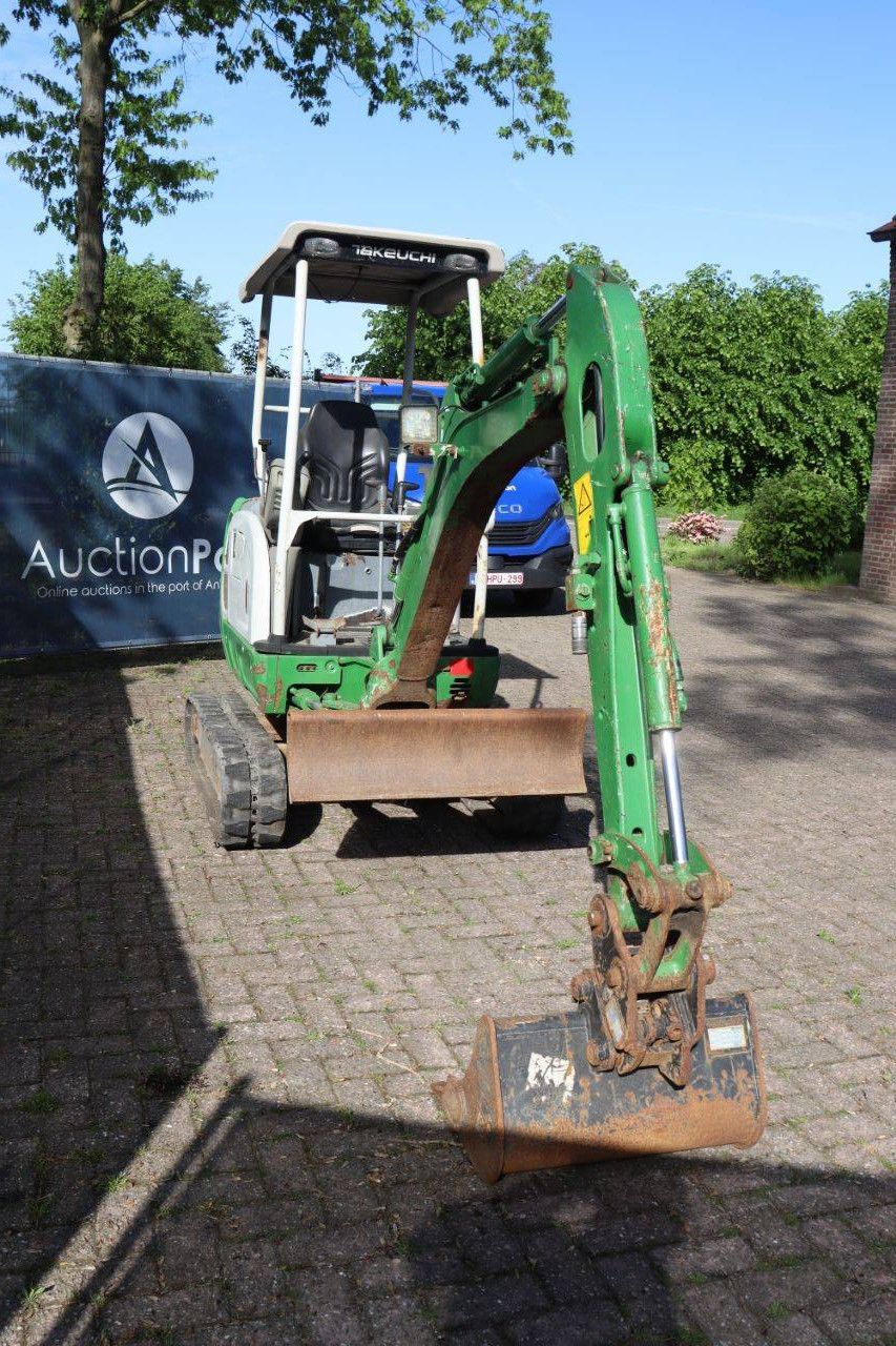 Mini excavator Takeuchi TB216 Diesel 11.5kW 2017