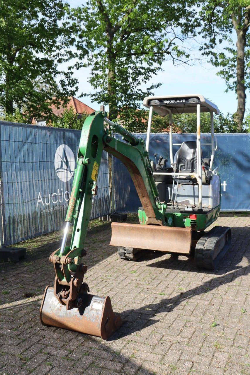 Mini excavator Takeuchi TB216 Diesel 11.5kW 2017