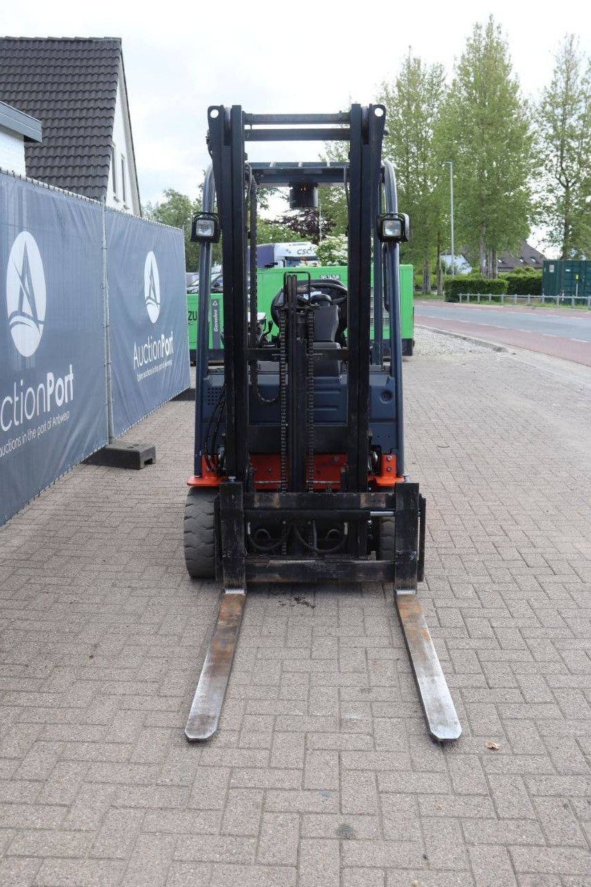 Toyota 8FBET16 Electric Forklift 1600kg 3.3m 2013