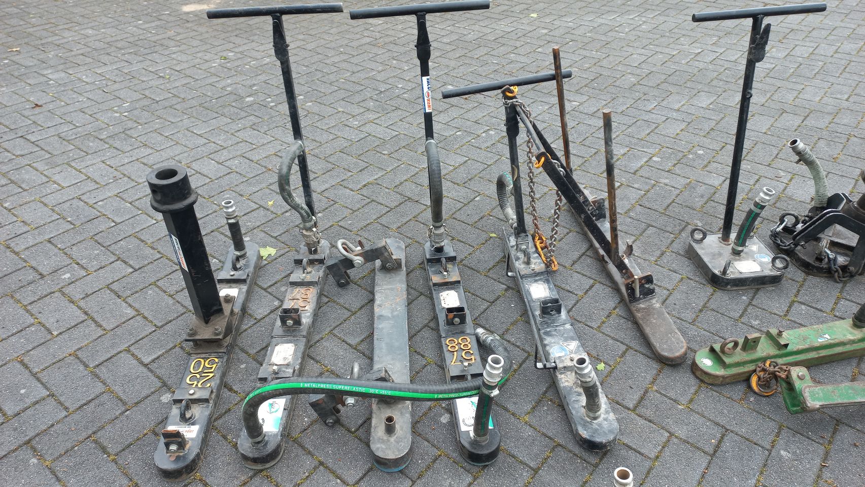 Vacuum aanzuig nappen