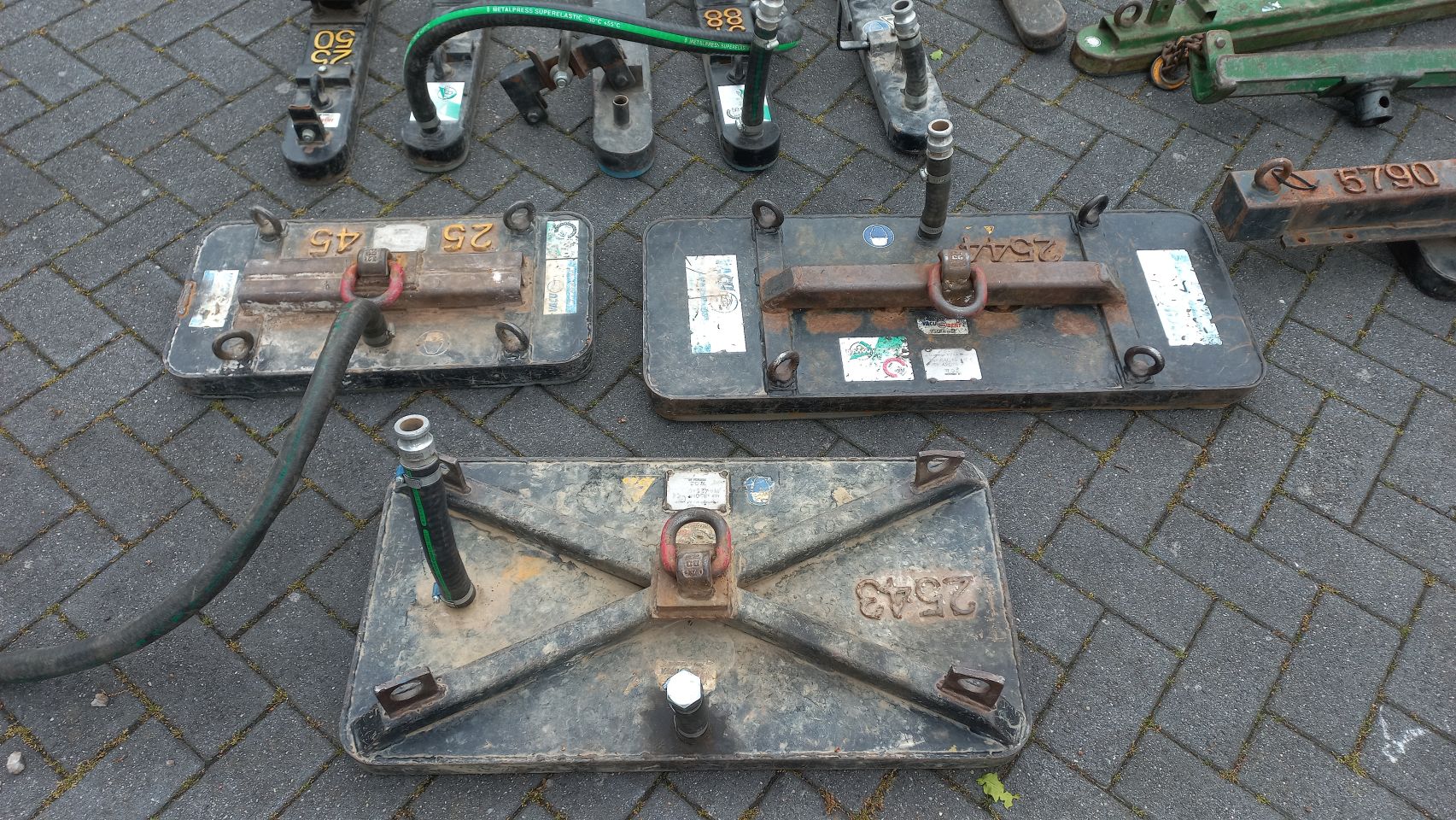 Vacuum aanzuig nappen
