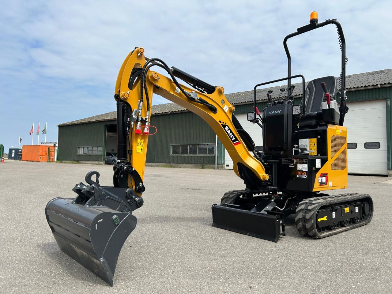 Sany SY10U graafmachine nieuw. Tijdelijk verlaagde actie prijs!